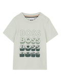 T-shirt stampa logo multicolor