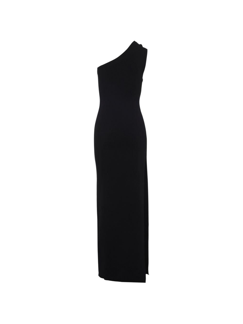 Abito monospalla con spacco laterale AM43B62E2 110 ELISABETTA FRANCHI 