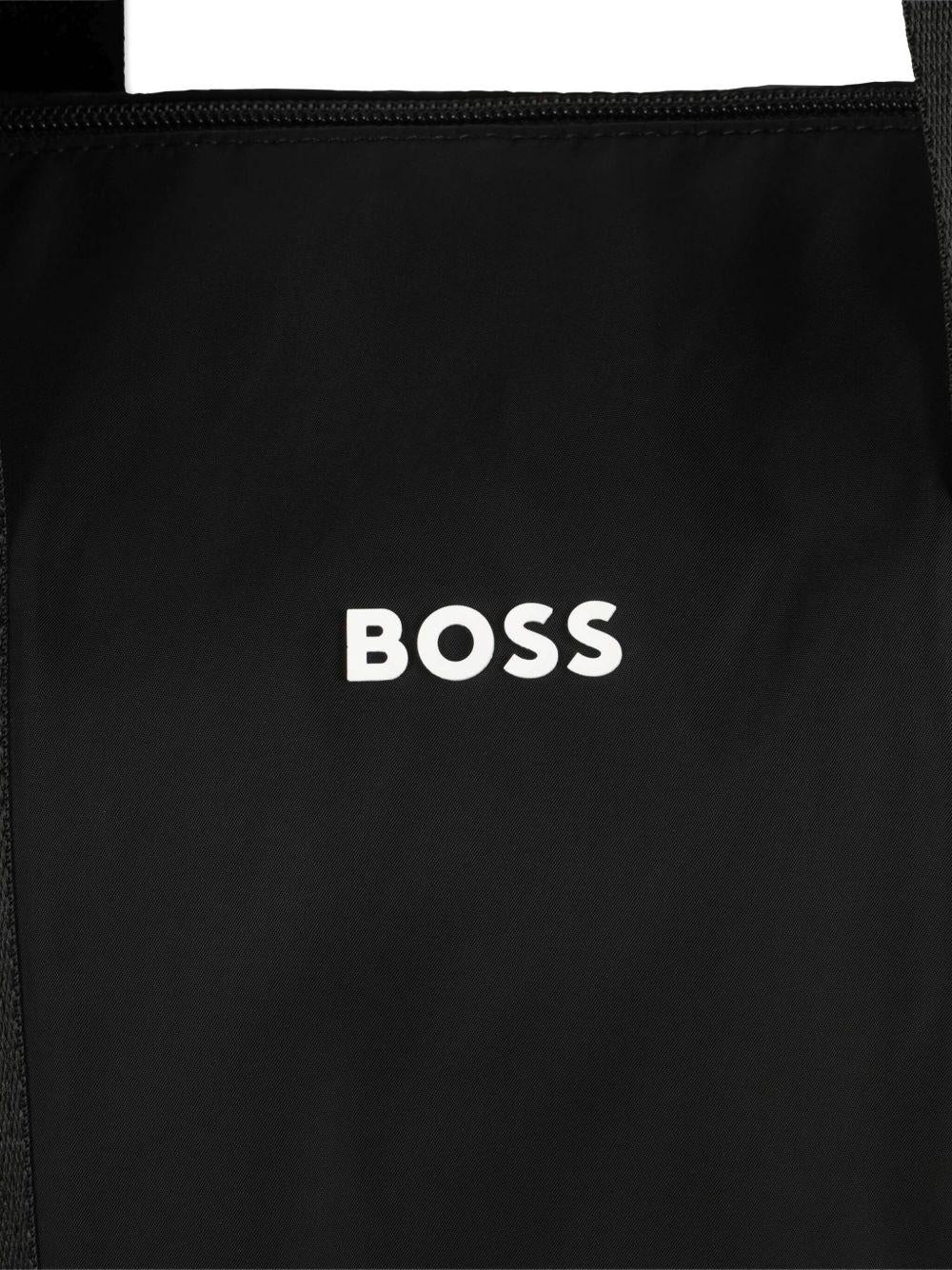 Borsa Fasciatoio con Logo e Tracolla Rimovibile J52679 09B BOSS KIDSWEAR 