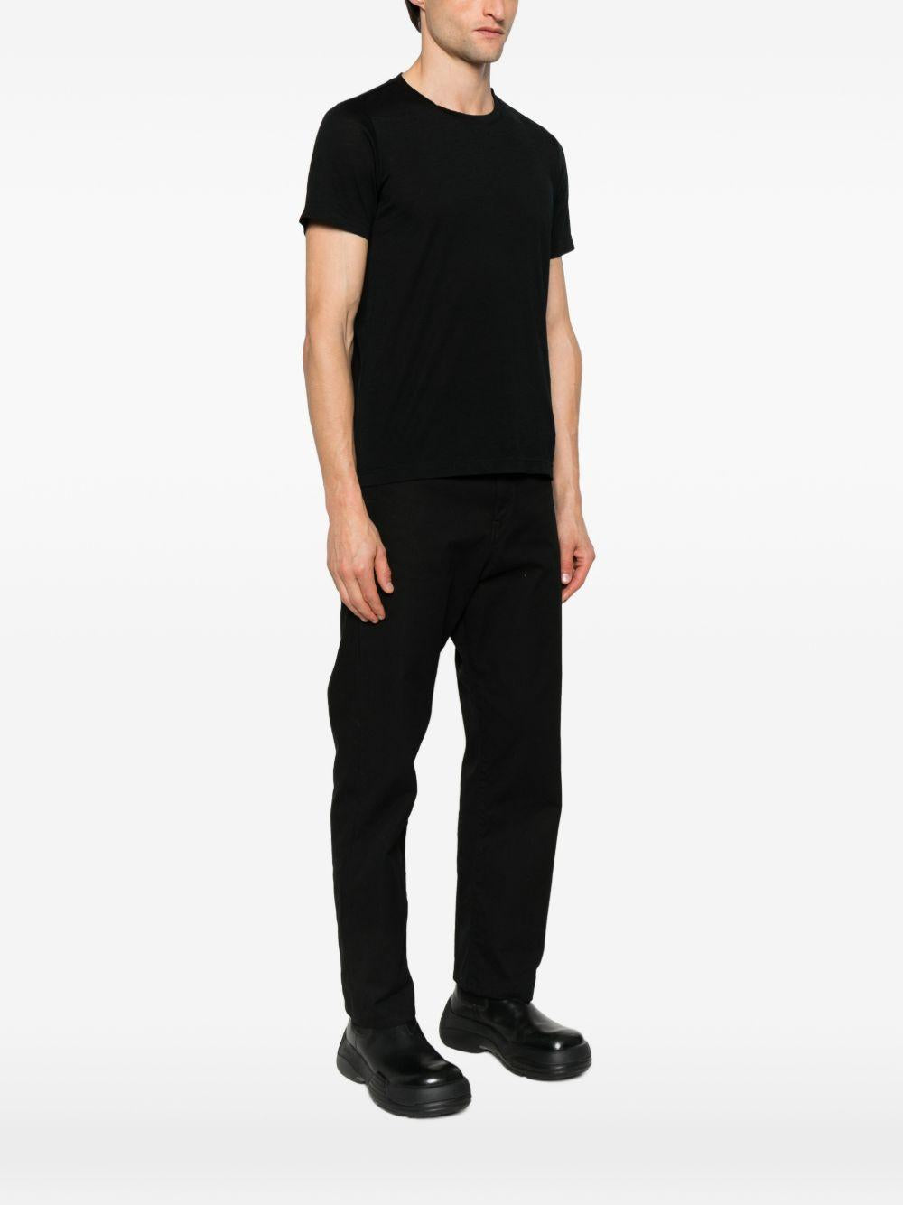 T-shirt girocollo nera maniche corte K61325W USY K-WAY 