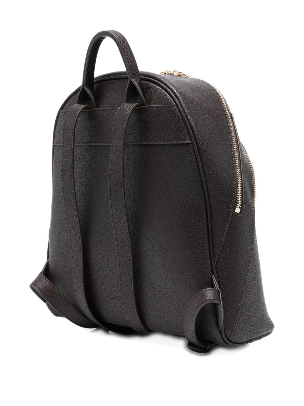 Zaino in pelle con applicazione logo CB0056L001 B856 PATRIZIA PEPE 