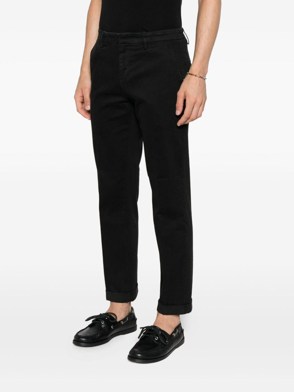 DONDUP Pantaloni blu navy con cintura Made in Italy UP688GSE043UPTDDUW25 999 DONDUP 