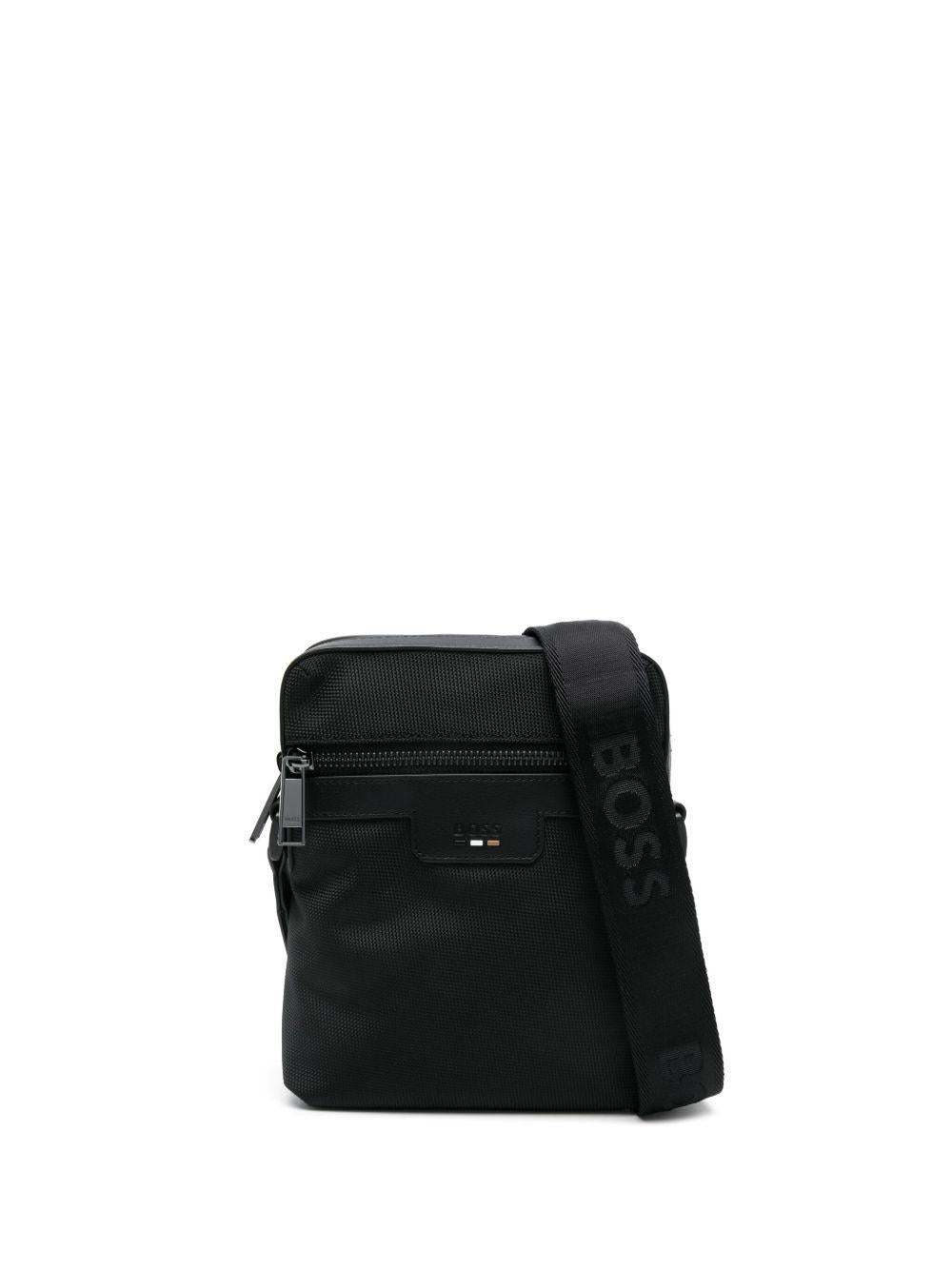 Borsa Messenger con Logo e Tracolla Regolabile 50536169 001 BOSS 