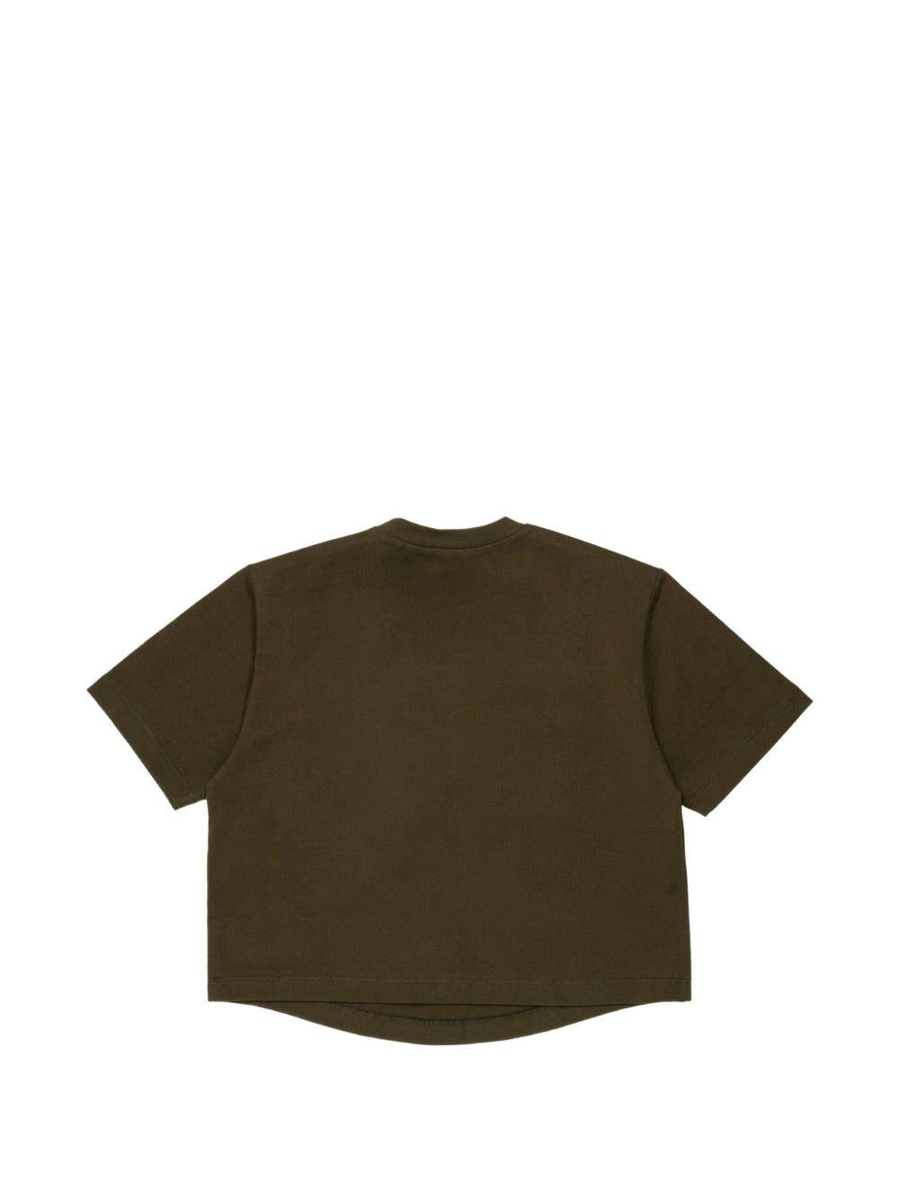 T-shirt Tarmac Green DQ3467D0AJ7 DQ558 DSQUARED KIDS 