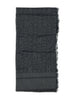 Pashmina grande in lurex jacquard nera