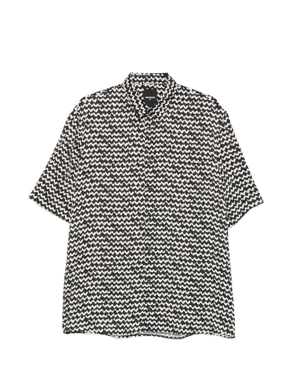 Camicia in viscosa a maniche corte 5C0312A093 FG84 PATRIZIA PEPE 