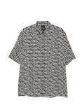 Camicia in viscosa a maniche corte