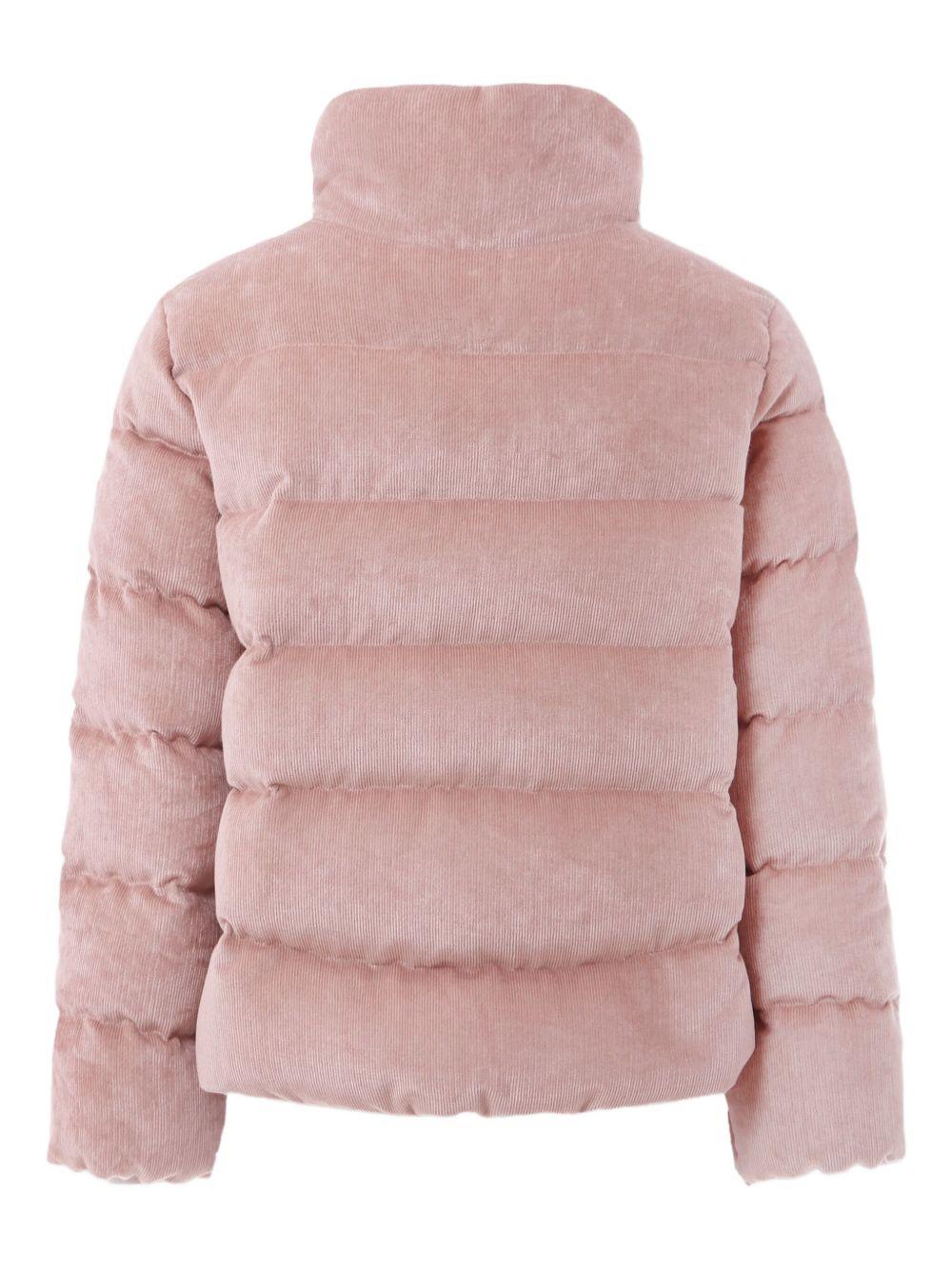 Piumino a Costine con Imbottitura in Piuma K29541A00033598QF 53D MONCLER KIDS 