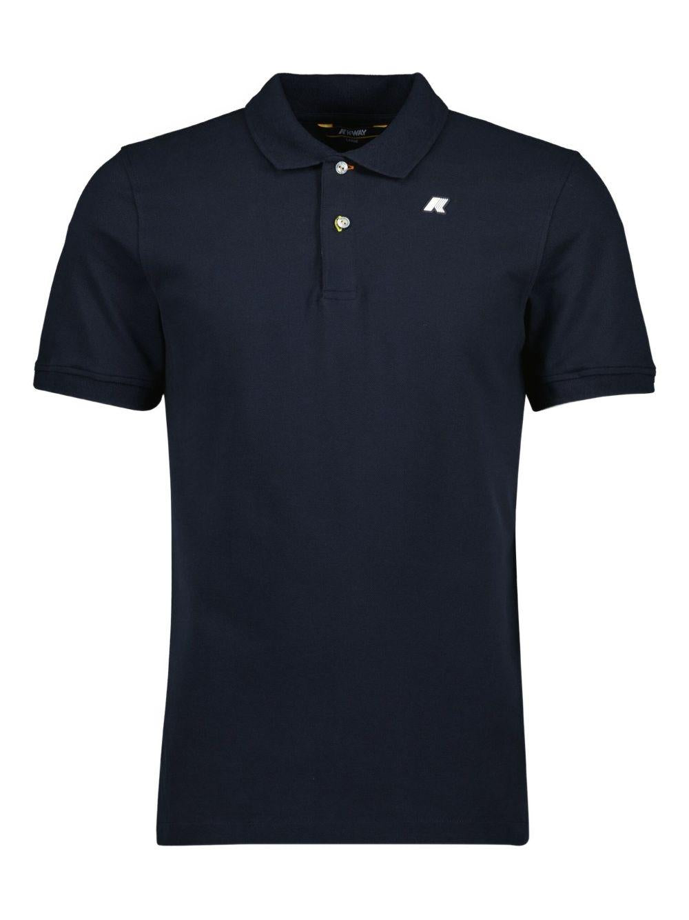 Polo in piquè con bottoni K1125CW K89 K-WAY 
