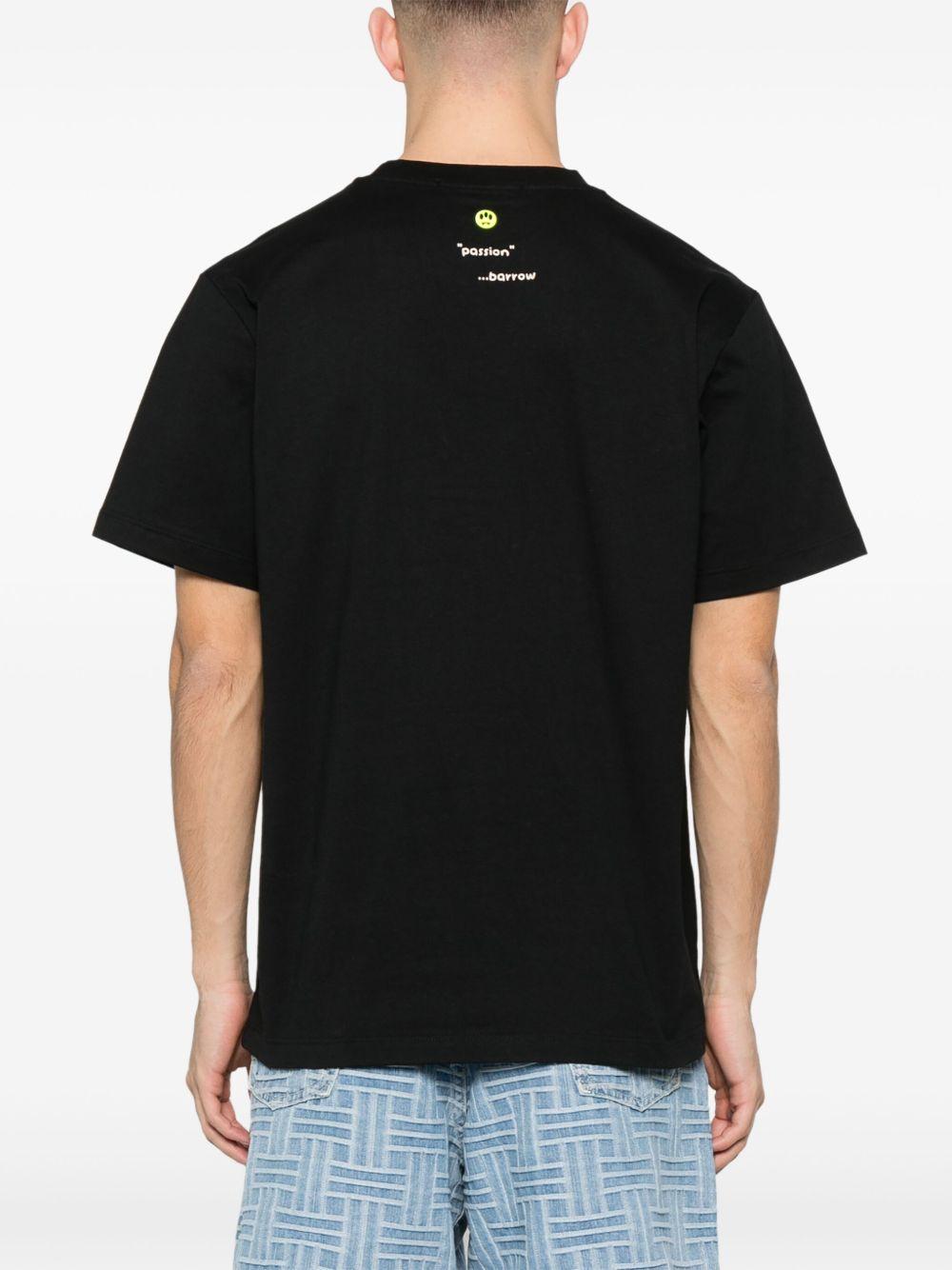 T-shirt nera Barrow Champ