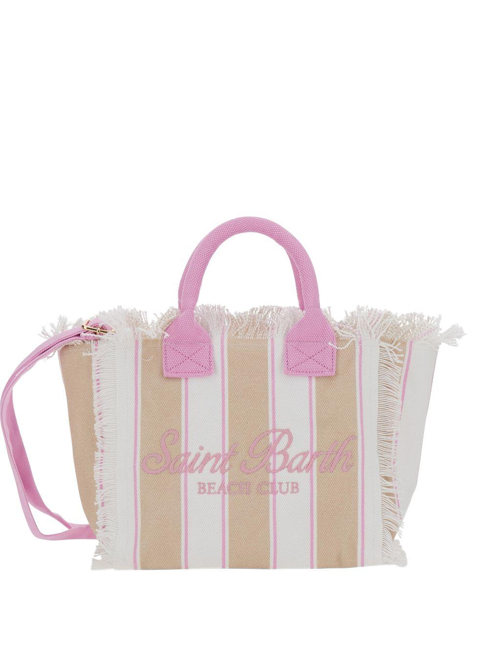 Borsa a mano con frange COL0001 02596L MC2 SAINT BARTH 