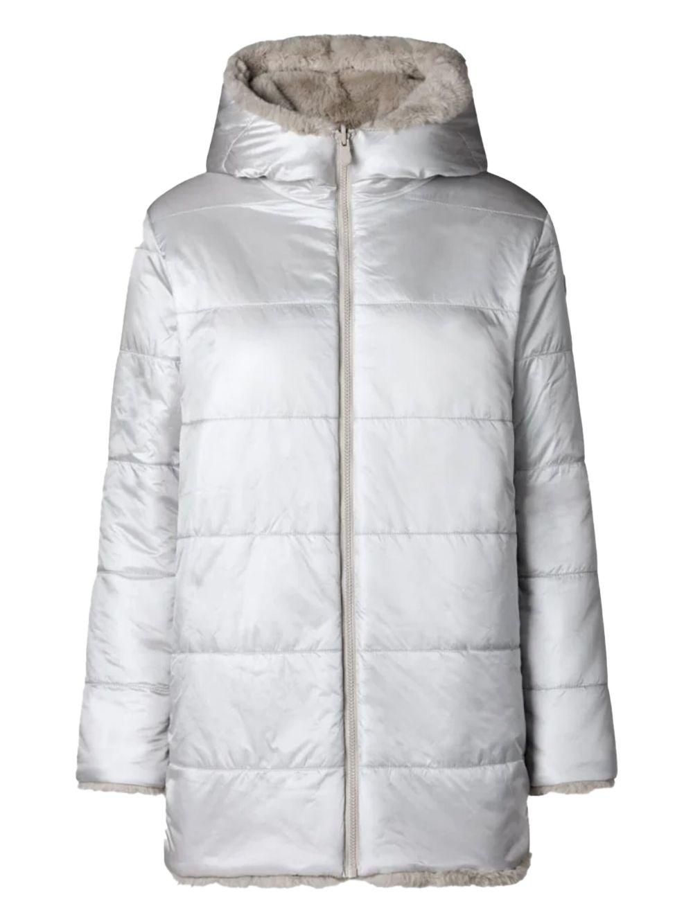 Giacca Bridget reversibile pelliccia ecologica D40070WFURY19 10034 SAVE THE DUCK 