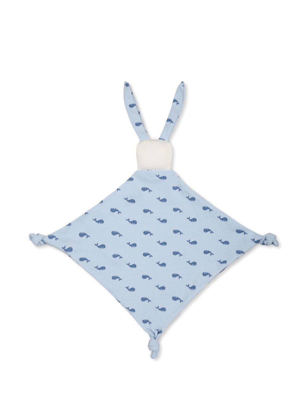 Peluche coniglio con fantasia all-over celeste A0CIV 01 PETIT BATEAU KIDS 