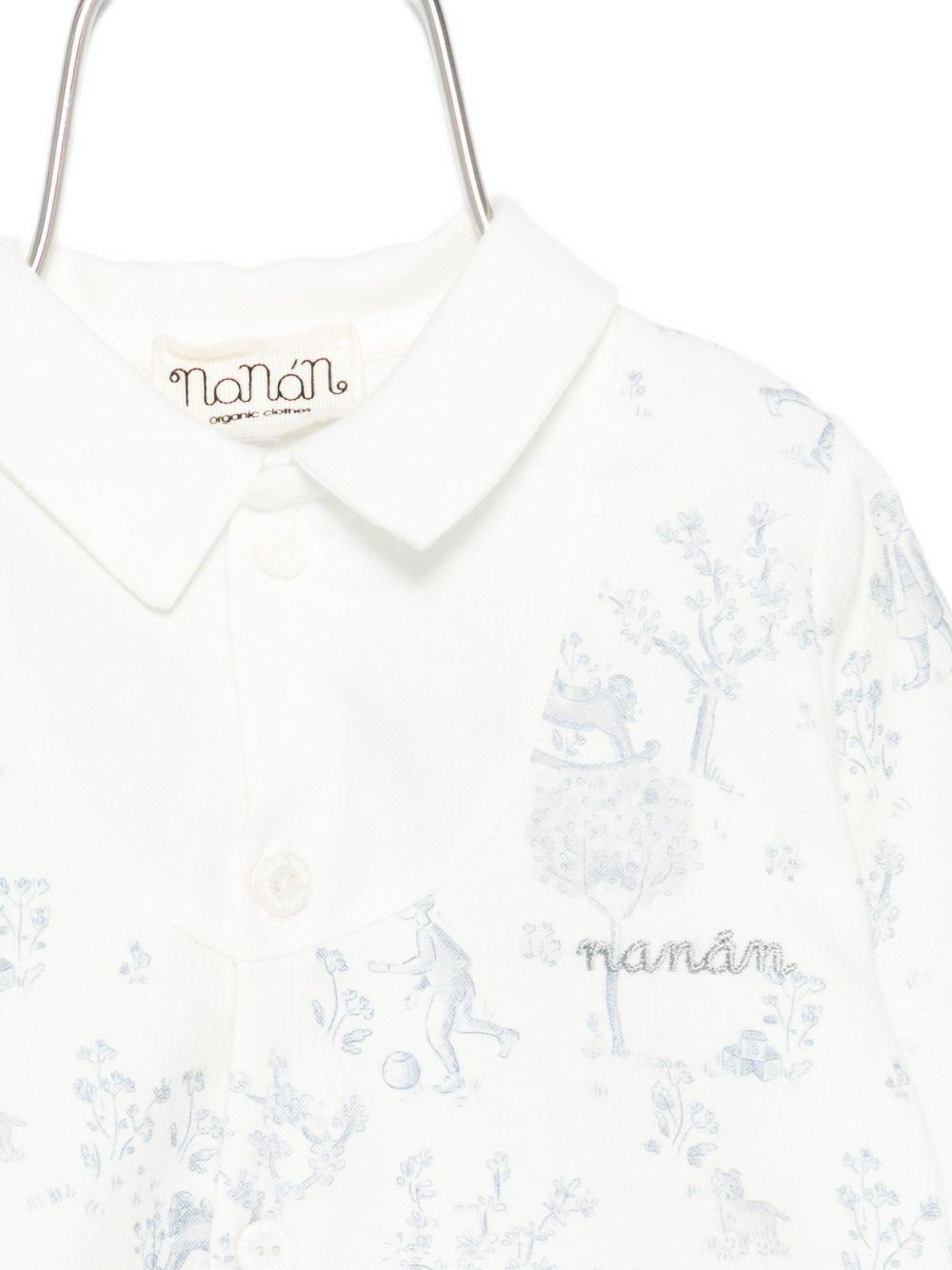 Set neonato azzurro con stampa I251130 AZZURRO NANAN KIDS 