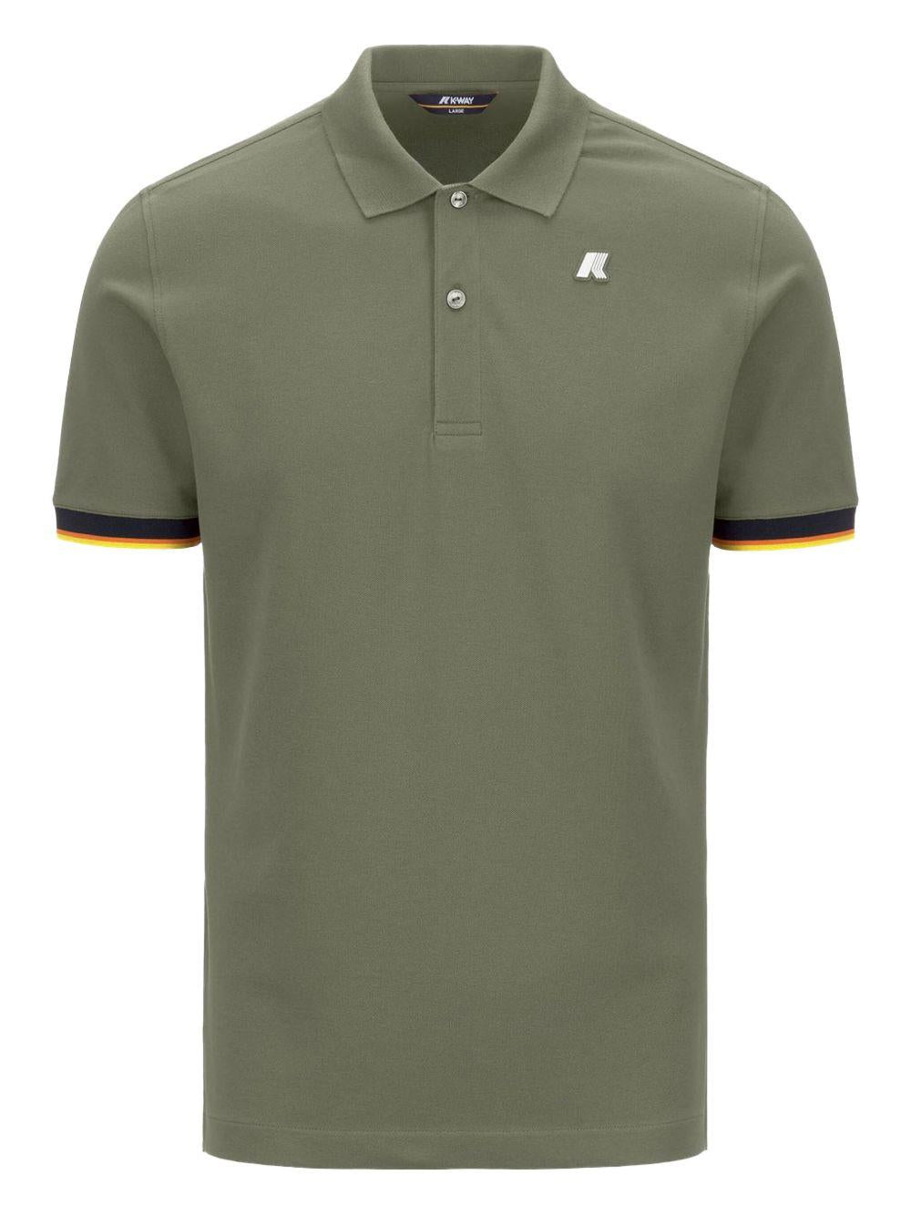 Polo vincent verde K1125BW V15 K-WAY 