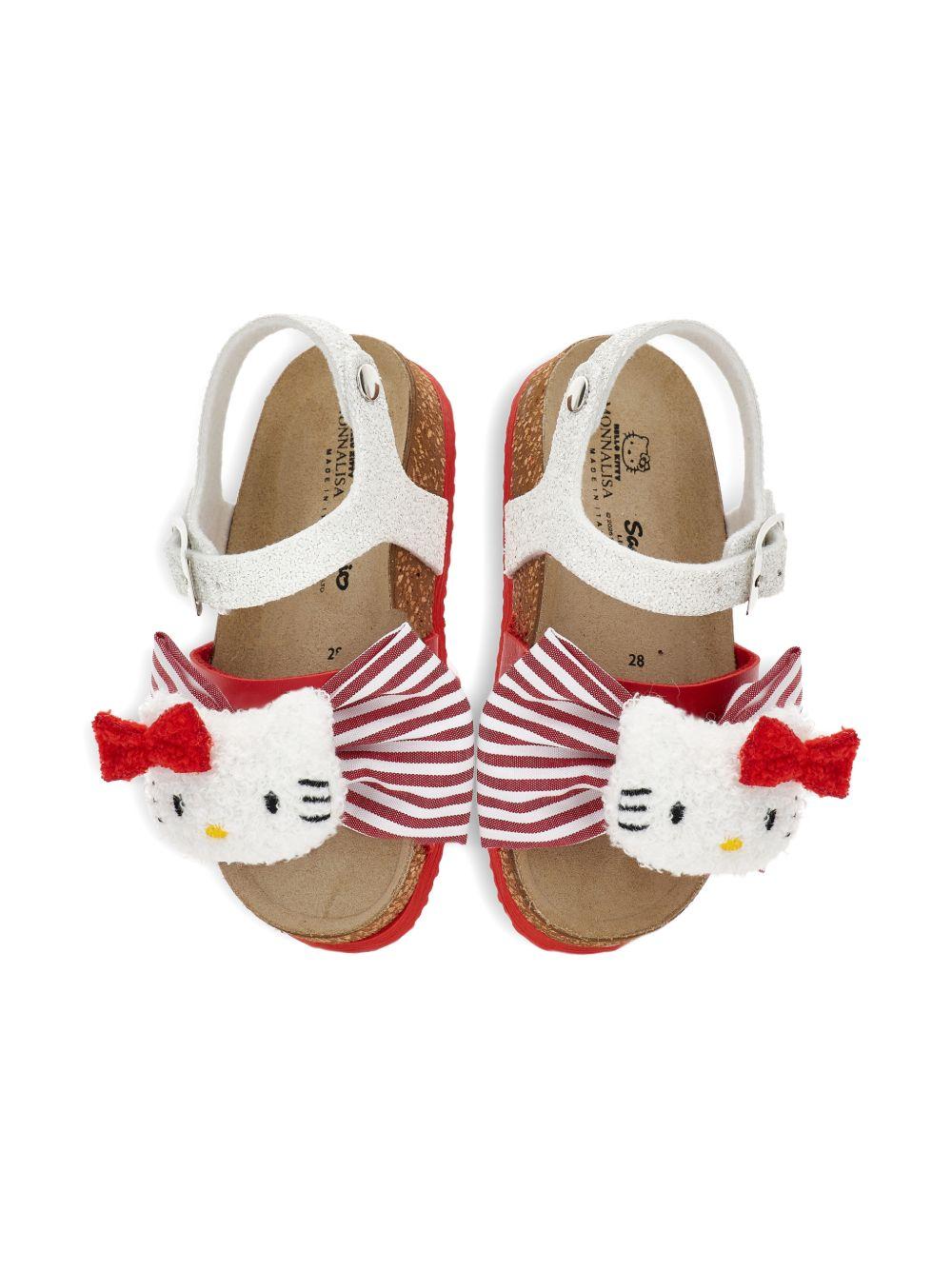Sandali con decorazioni Hello Kitty 8CG0157702 9944 MONNALISA KIDS 