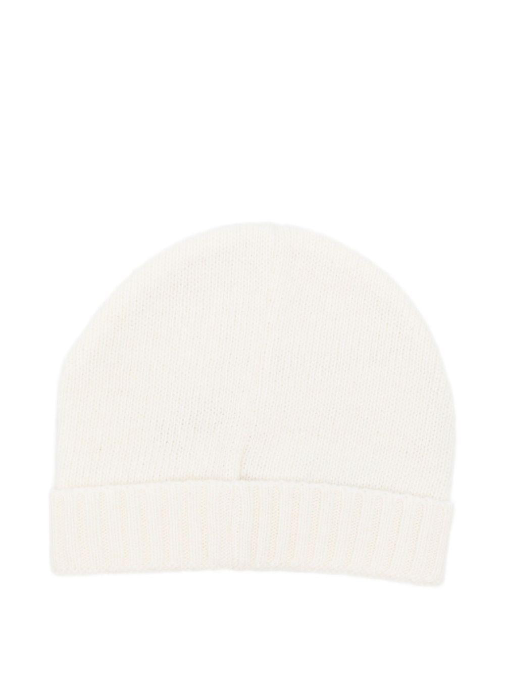 Berretto con ricamo CON046PC8 BIANCO NANAN KIDS 