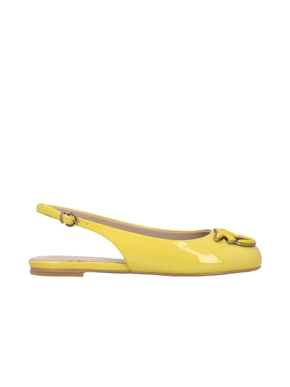 Ballerina Mabby 01 lime SD0247E002 S24 PINKO 