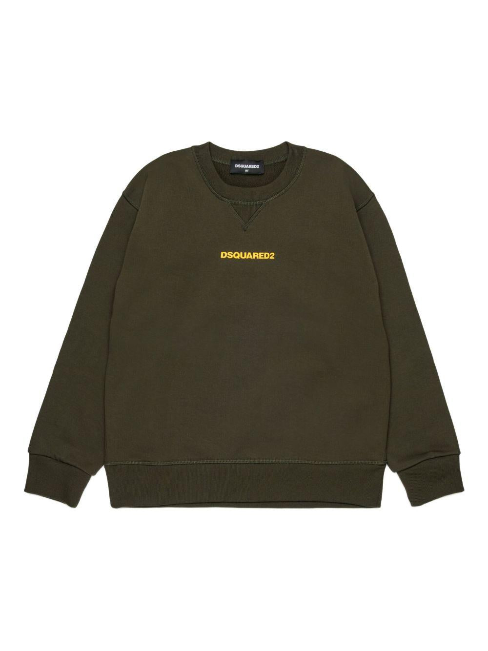Felpa Leggera con Logo Frontale DQ2739D0094 DQ518 DSQUARED KIDS 