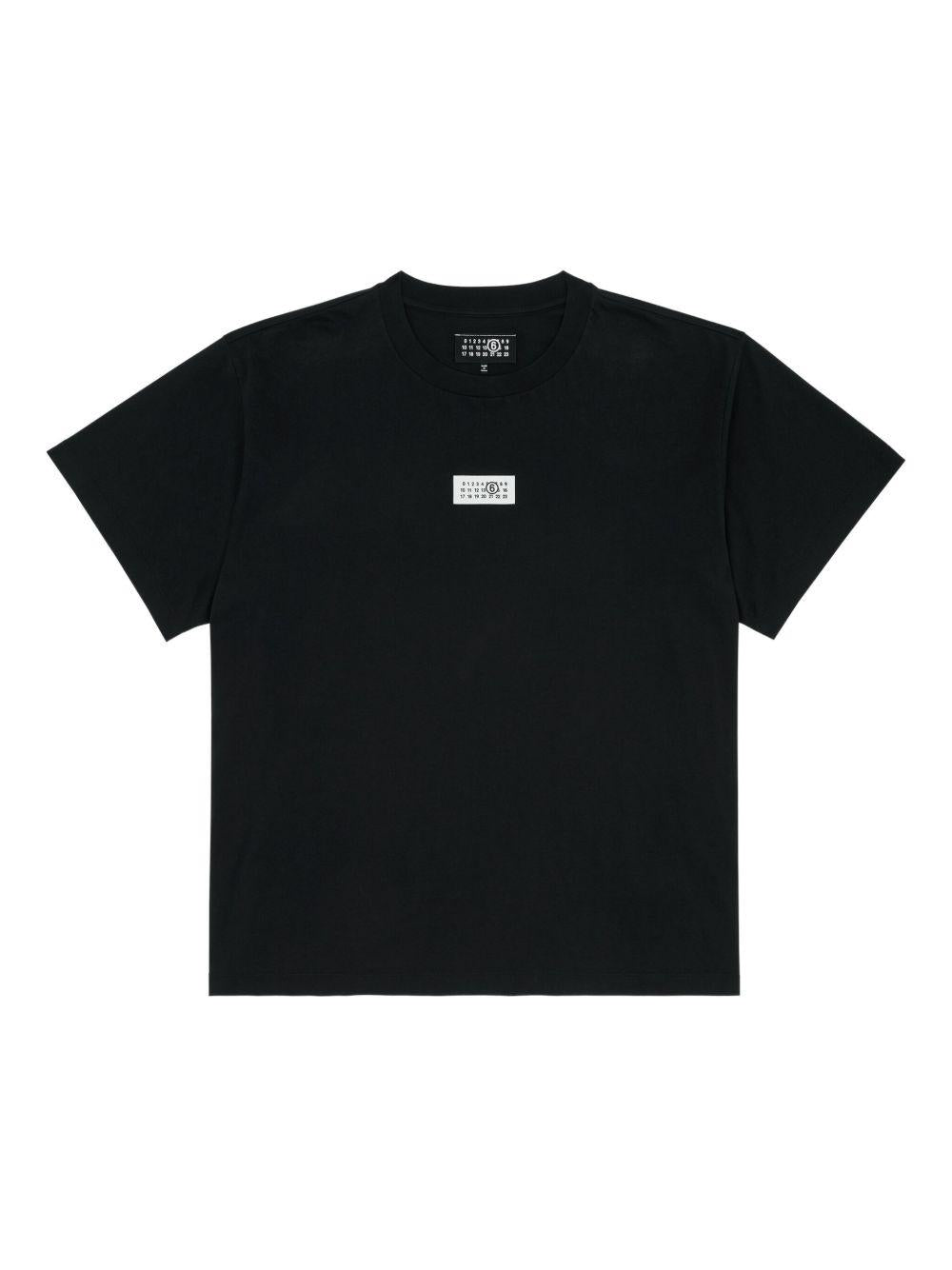 T-shirt in cotone girocollo SH0GC0032M20170 900 MM6 MAISON MARGIELA 