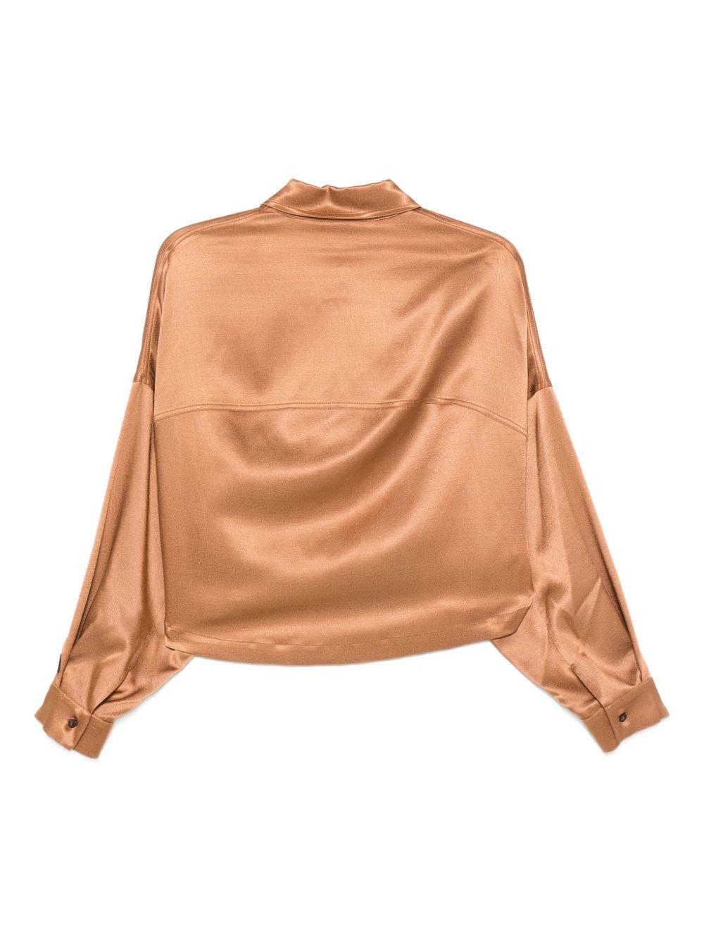 Camicia Crop con Maniche Lunghe 165246A5239 CN ALYSI 