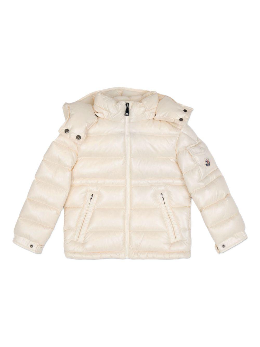 Piumino Laqué con Cappuccio Rimovibile K29541A00043597Z8 070 MONCLER KIDS 