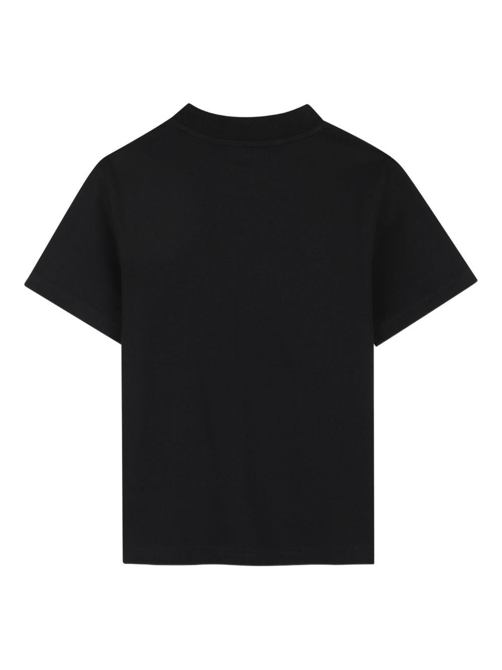 T-shirt in poliestere con stampa fotografica D62536 09B DKNY KIDS 