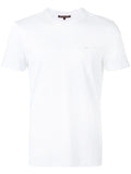 T-sgirt bianca mini logo petto