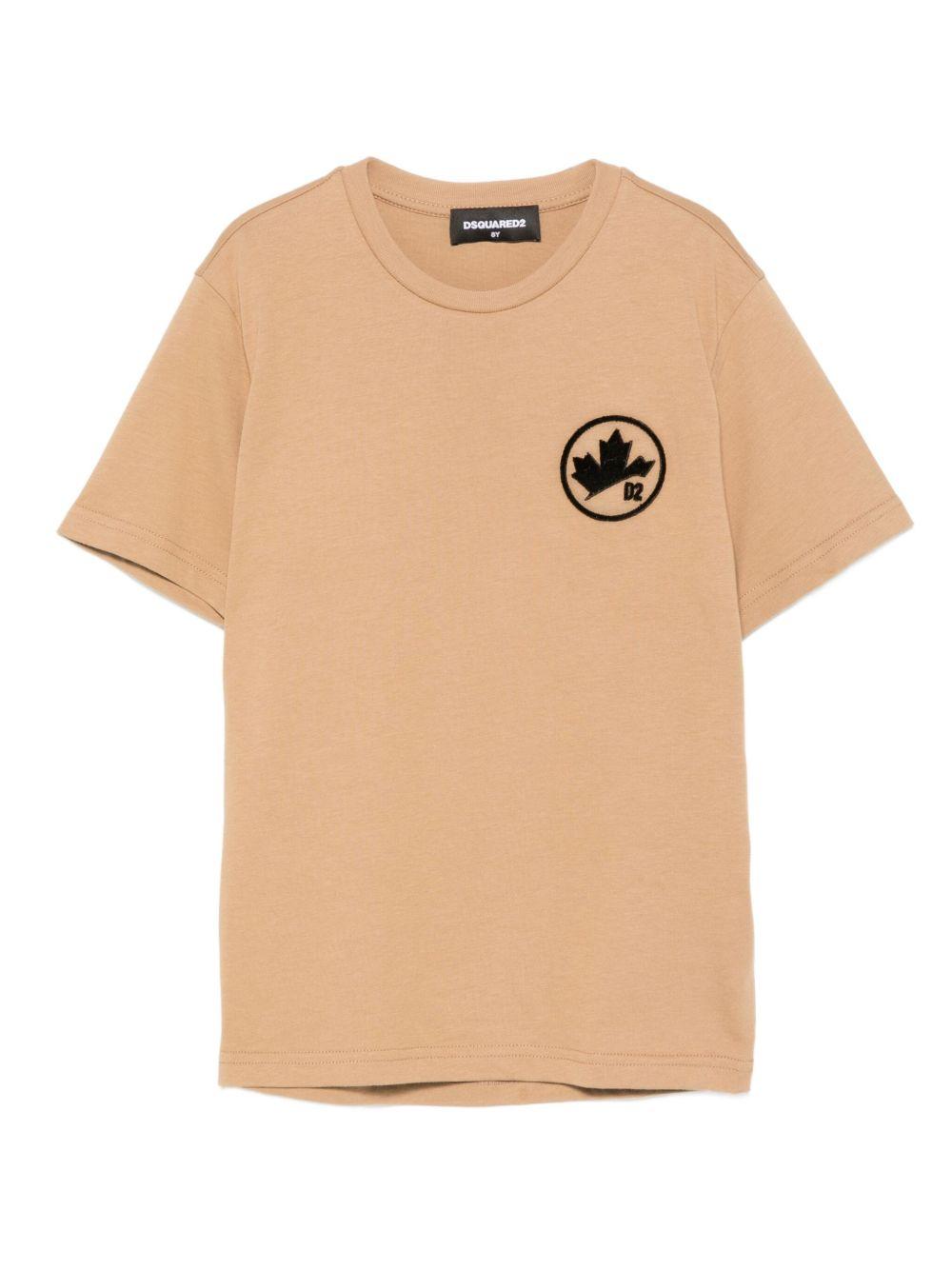 T-shirt con Logo DQ2988D0015 DQ721 DSQUARED KIDS 
