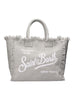 Borsa Vanity in tela grigia