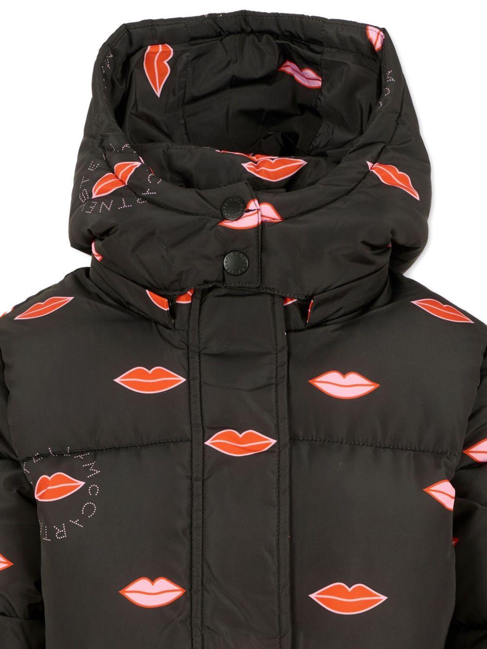 Piumino Nero Trapuntato con Cappuccio TX2B87Z3047 930MC STELLA MCCARTNEY KIDS 