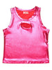 Canotta fucsia metallizzata Oval-D