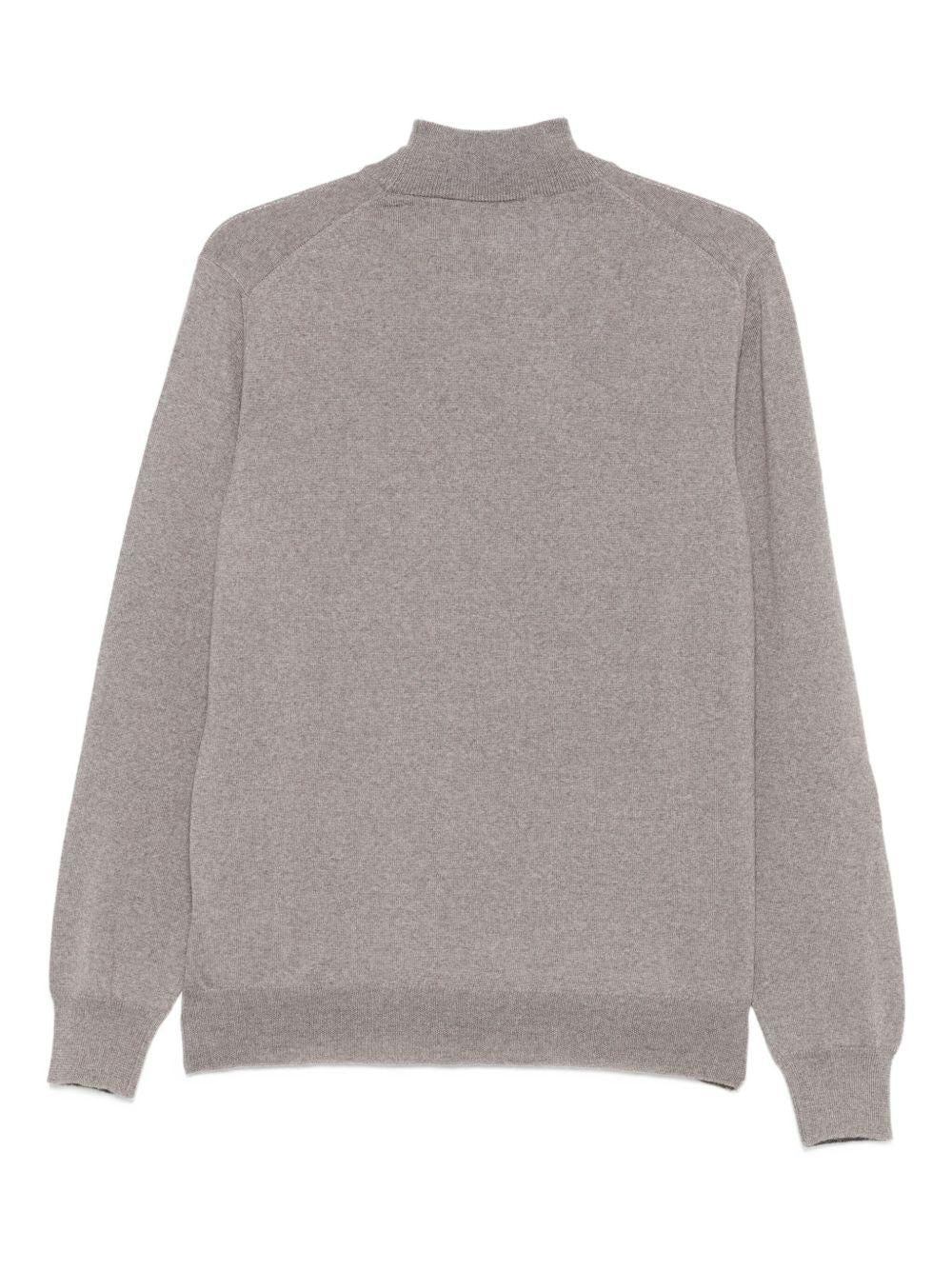 Maglione beige a collo alto e maniche lunghe LIONELGSI2501 140 TAGLIATORE 