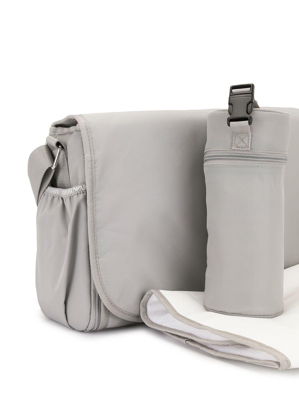 Borsa Mamma grigia placchetta logo 402145CC904 00341 EMPORIO ARMANI KIDS 