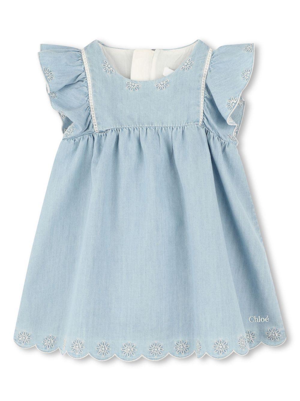 Set effetto denim neonata (2pz)