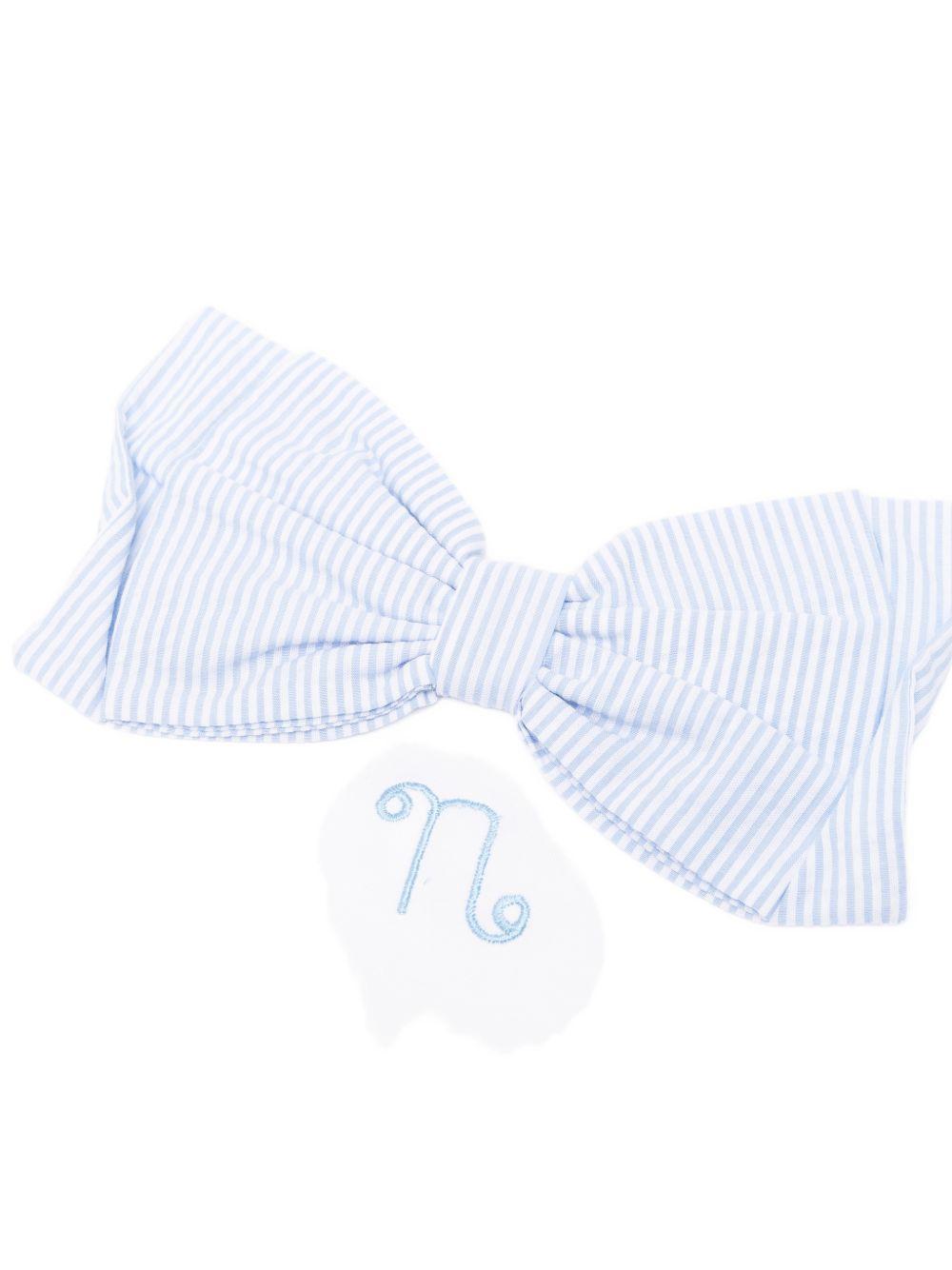 Coperta in cotone con bordi arricciati E26476 AZZURRO NANAN KIDS 