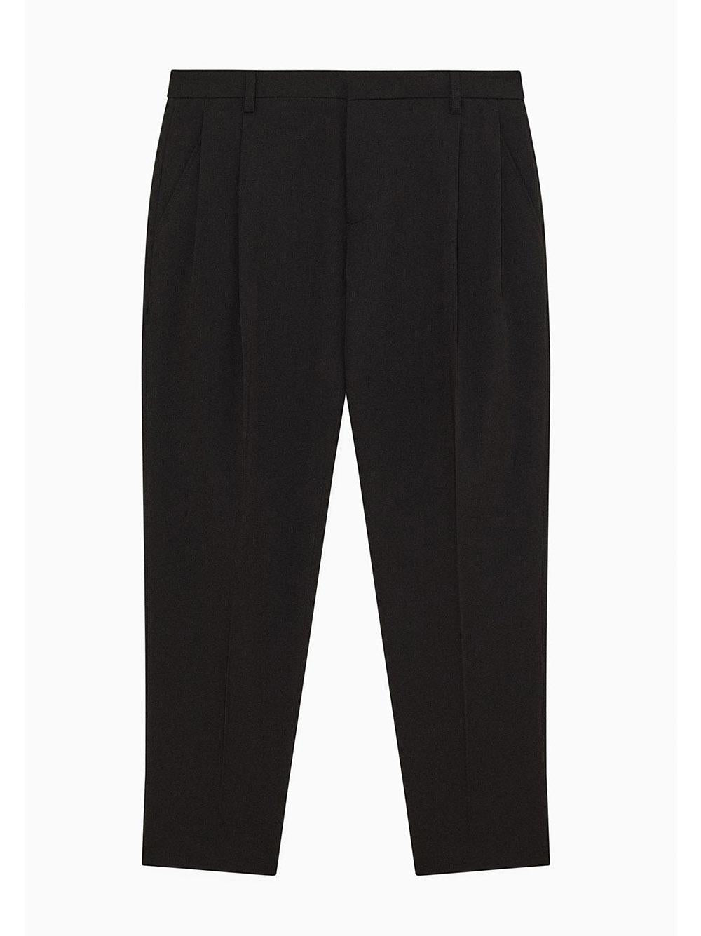 Pantalone nero con pences