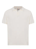 Sloan Polo Shirt in White Knit