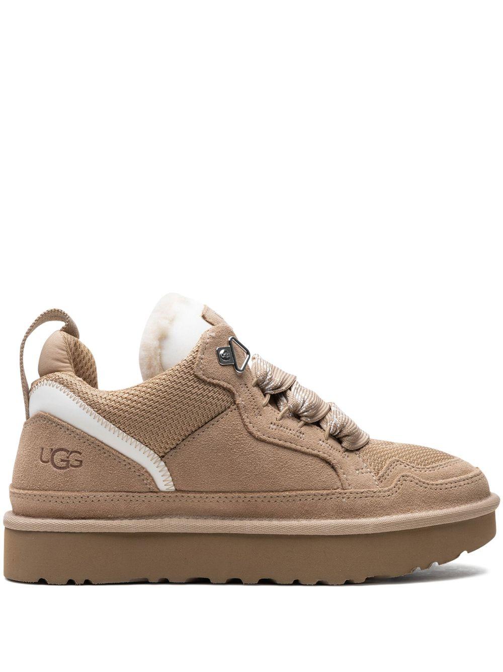 Sneakers con Lacci a Quadri e Punta Tonda 1144032 SAN UGG 