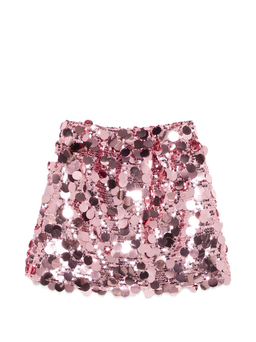 Gonna con paillettes elastico in vita DY7A01U0261 50R DOUDOU KIDS 