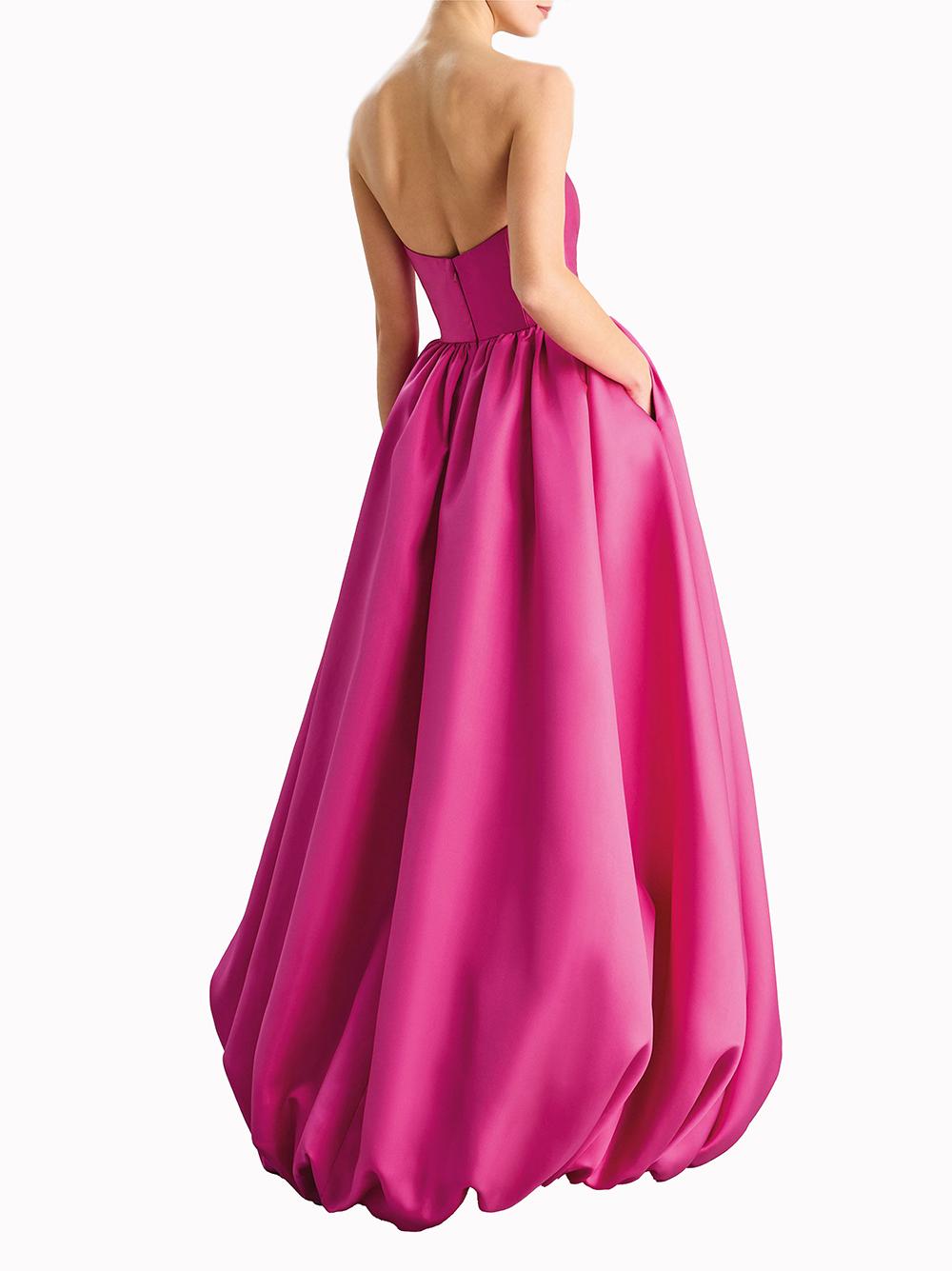 Abito Vieda fucsia VW224AL1 993 VERA WANG 