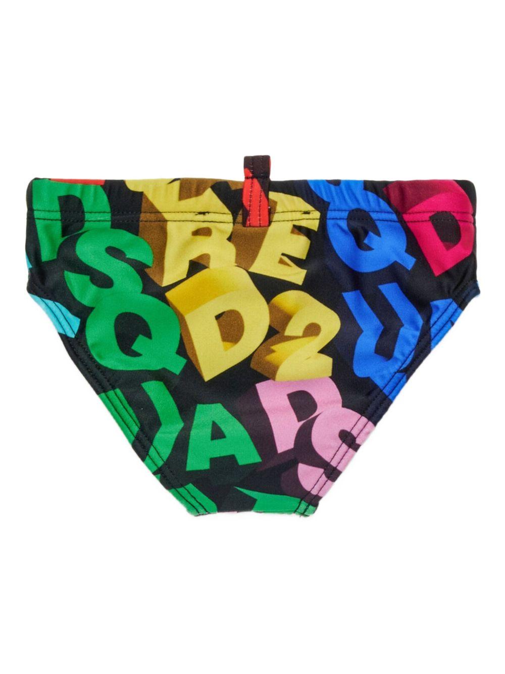 Costume con elastico in vita DQ3311D0AGZ DQ003 DSQUARED KIDS 