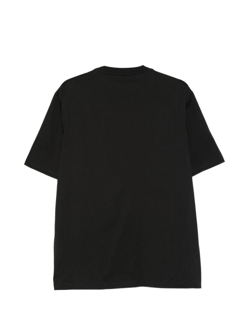 T-shirt in cotone con ricamo LT26009 D001 LOW BRAND 