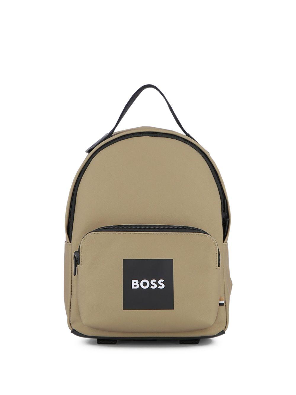 Zaino con logo frontale J53136 295 BOSS KIDSWEAR 
