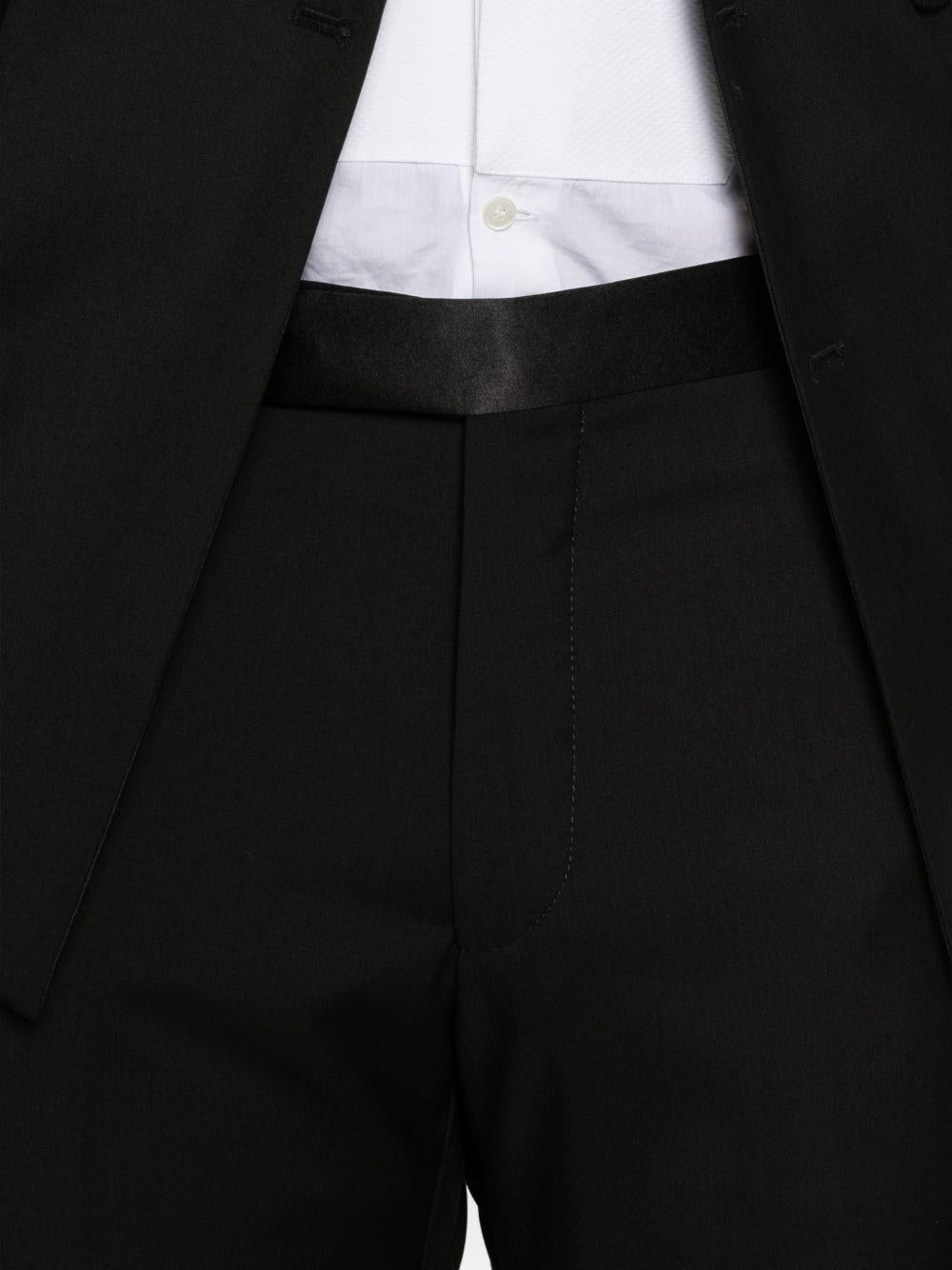 Giacca smoking doppiopetto in lana vergine SFBR10A01LIS060004 N5082 TAGLIATORE 