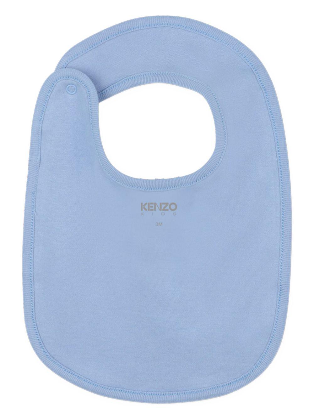 Set Neonato con Stampa Elefante e Accessori Coordinati K61248 771 KENZO KIDS 
