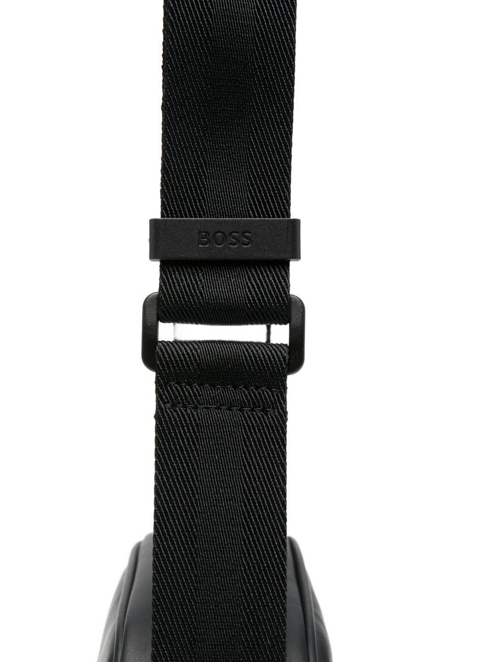 Borsa a tracolla con zip frontale 50563096 001 BOSS 