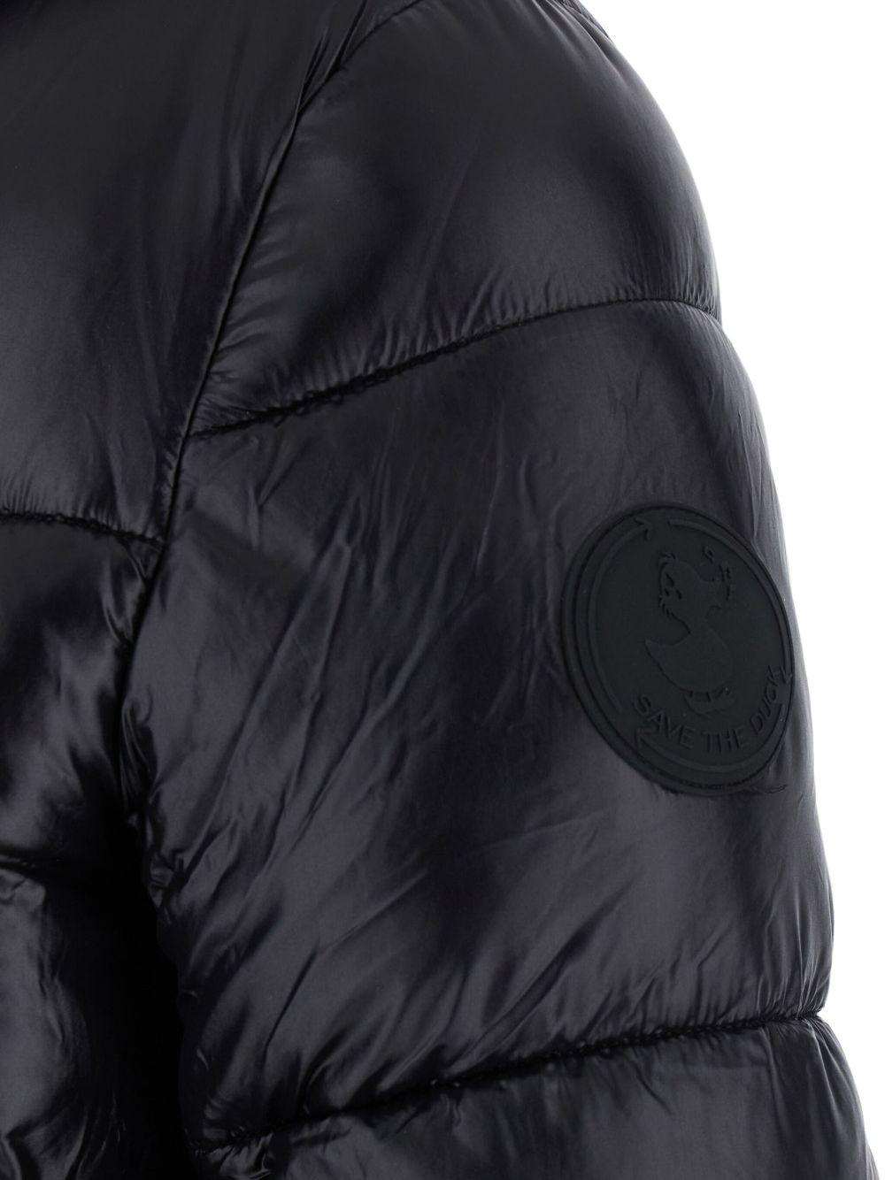 Piumino trapuntato con cappuccio e collo alto D31989WLOVE21 10000 SAVE THE DUCK 
