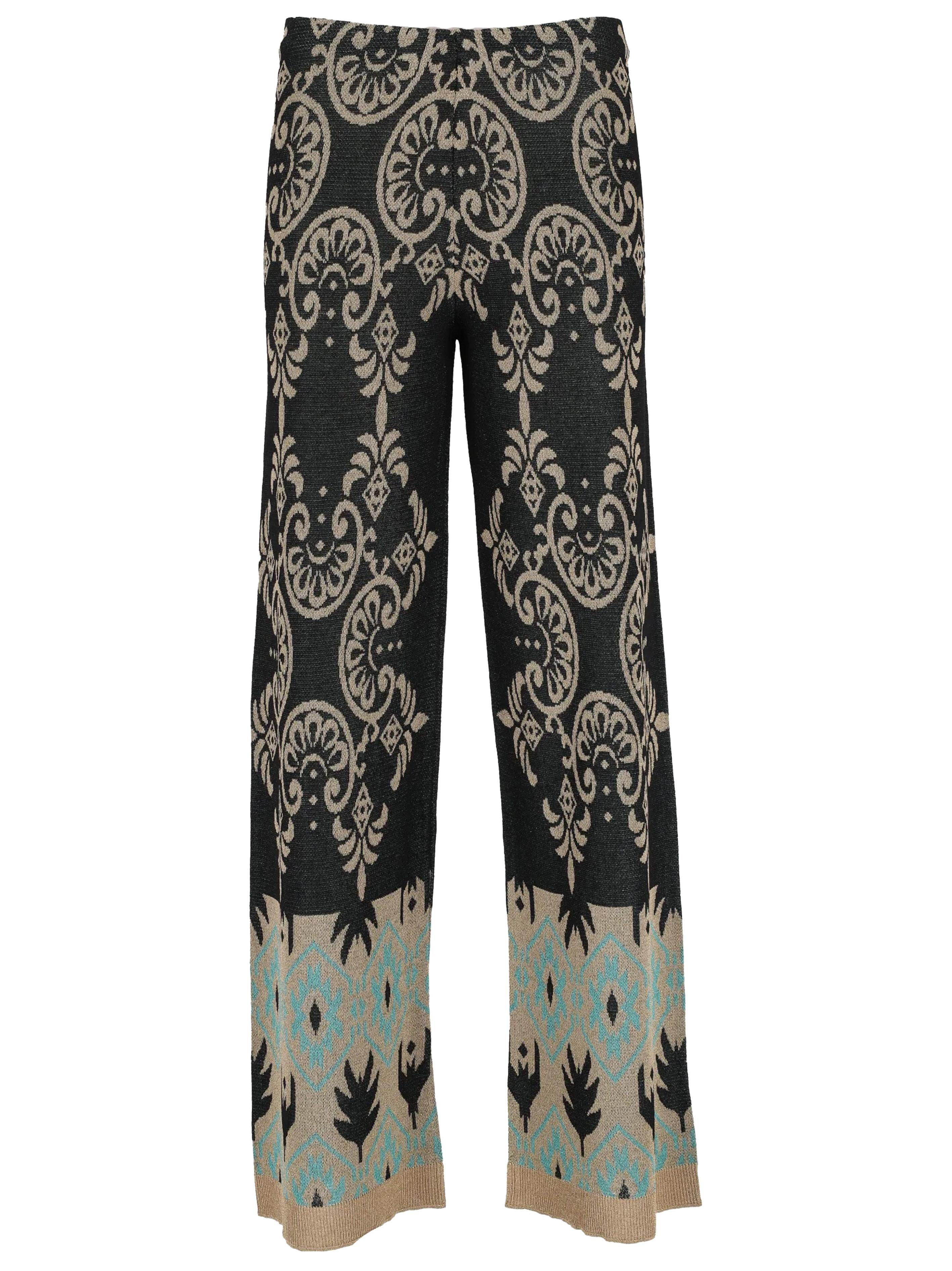 Pantalone multicolor  fantasia lurex PTKD05089 UNICA AKEP 