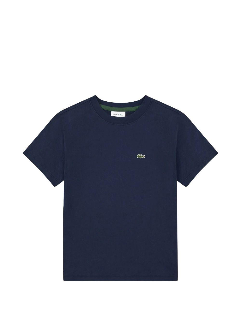 T-shirt girocollo a maniche corte 947025 UGW LACOSTE KIDS 